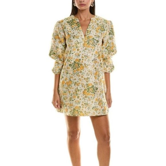 NEW FLORA BEA Autumn Day Floral Mini Dress in Size S - Picture 1 of 3